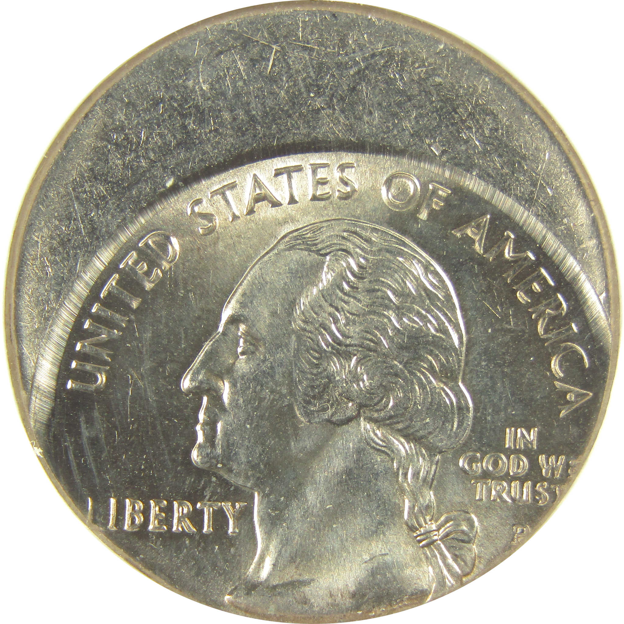 2000 P New Hampshire State Quarter MS 65 ANACS Off Center SKU:I20057