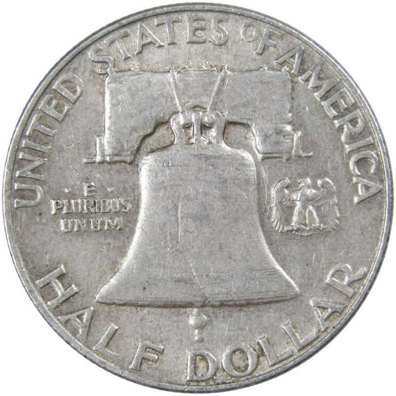 1959 Franklin Half Dollar XF EF Extremely Fine 90% Silver 50c US Coin - Franklin Half Dollar - Franklin half dollars - Franklin coins - Profile Coins &amp; Collectibles