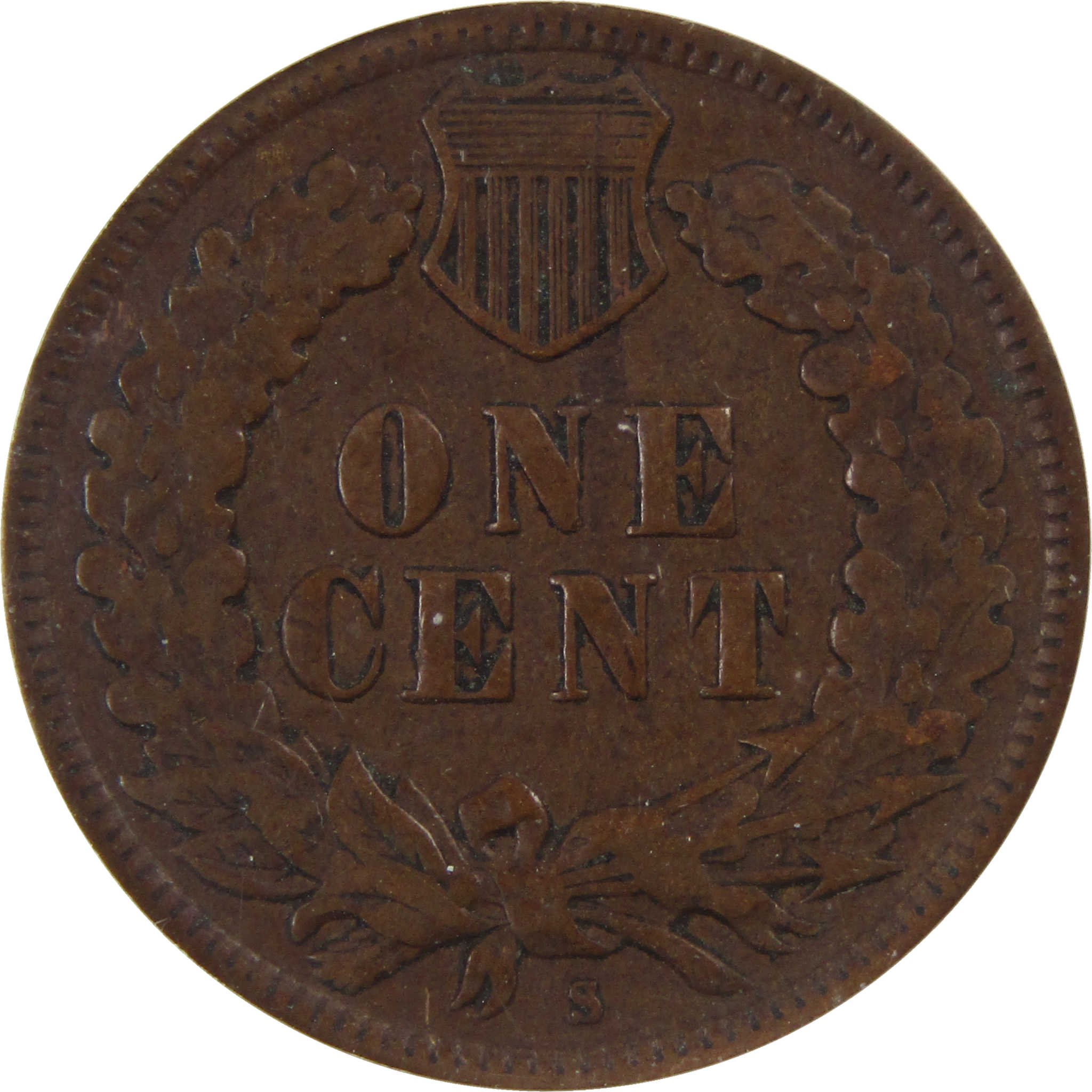 1908 S Indian Head Cent VF 20 ANACS Bronze Penny 1c US Coin SKU:I3765