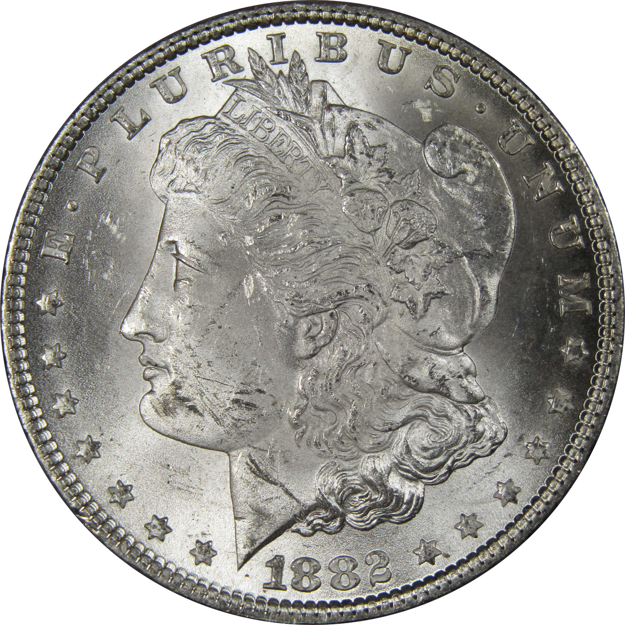 1882 Morgan Dollar BU Uncirculated Mint State 90% Silver SKU:IPC9717 - Morgan coin - Morgan silver dollar - Morgan silver dollar for sale - Profile Coins &amp; Collectibles