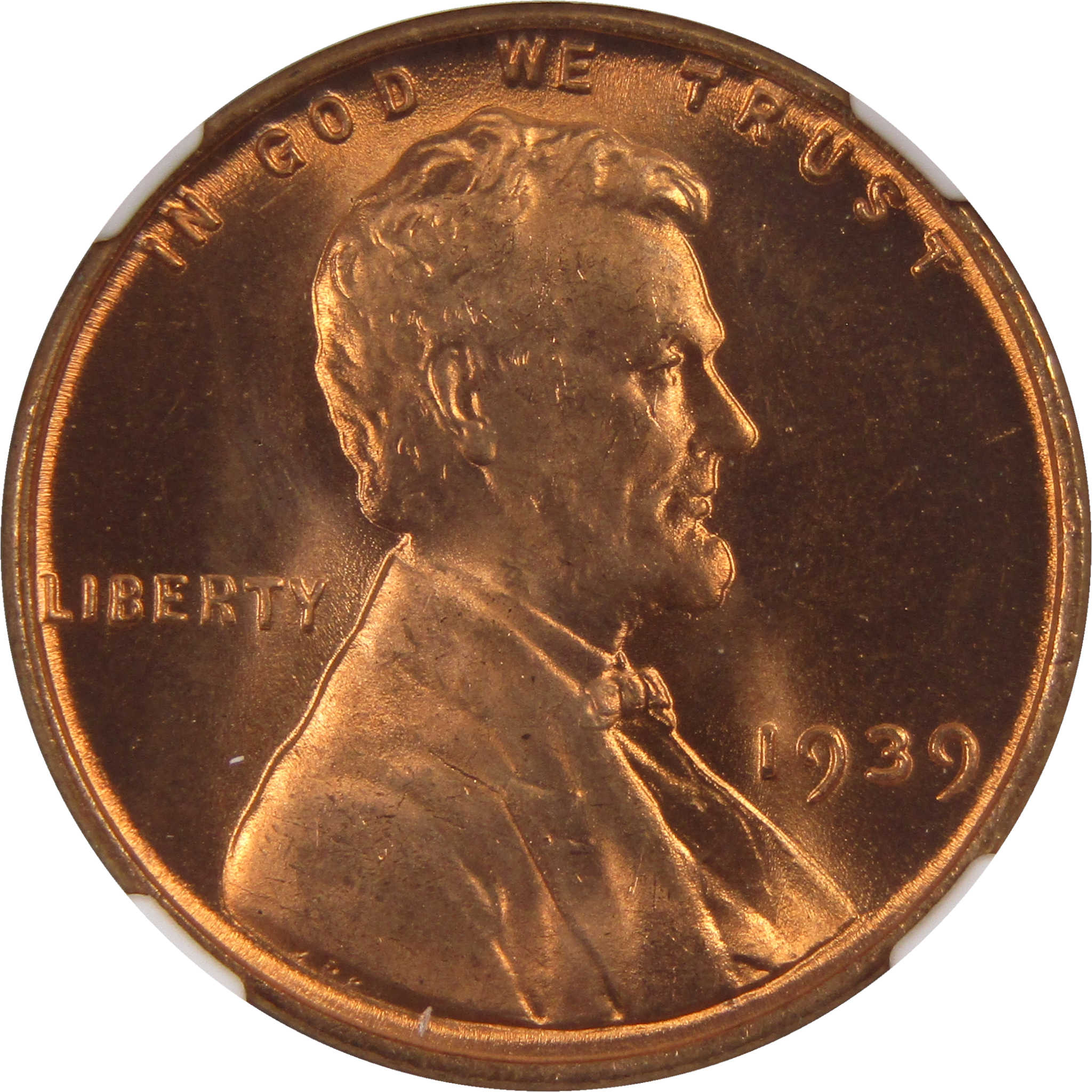 1939 Lincoln Wheat Cent MS 67 RD NGC Penny 1c Uncirculated SKU:I3144