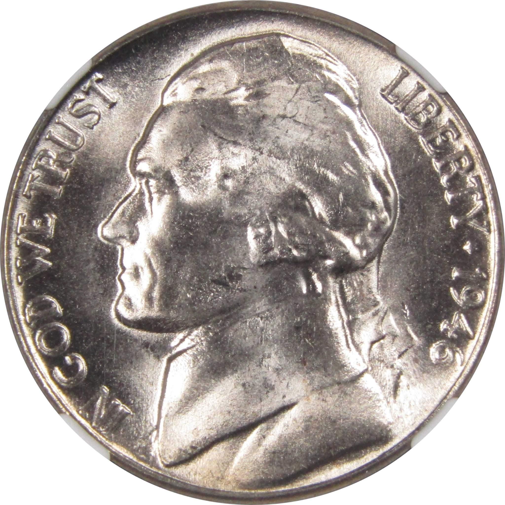 1946 D Jefferson Nickel 5 Cent Piece MS 67 NGC 5c US Coin SKU:IPC2824