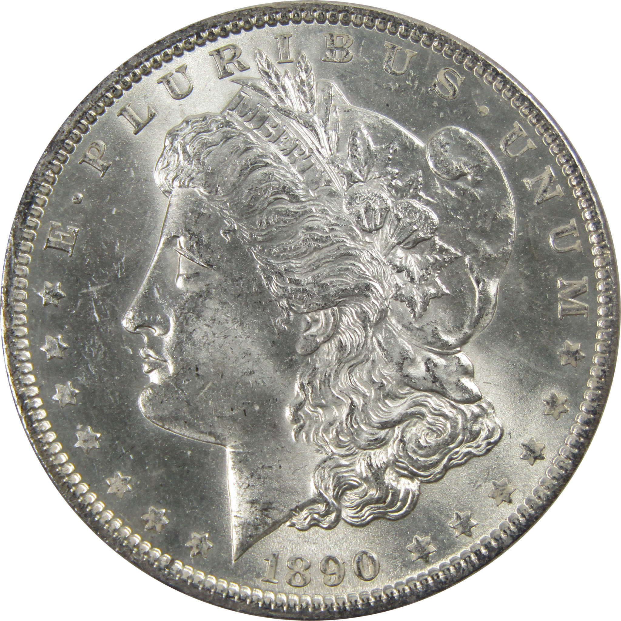 1890 Morgan Dollar BU Uncirculated 90% Silver $1 Coin SKU:I5147 - Morgan coin - Morgan silver dollar - Morgan silver dollar for sale - Profile Coins &amp; Collectibles