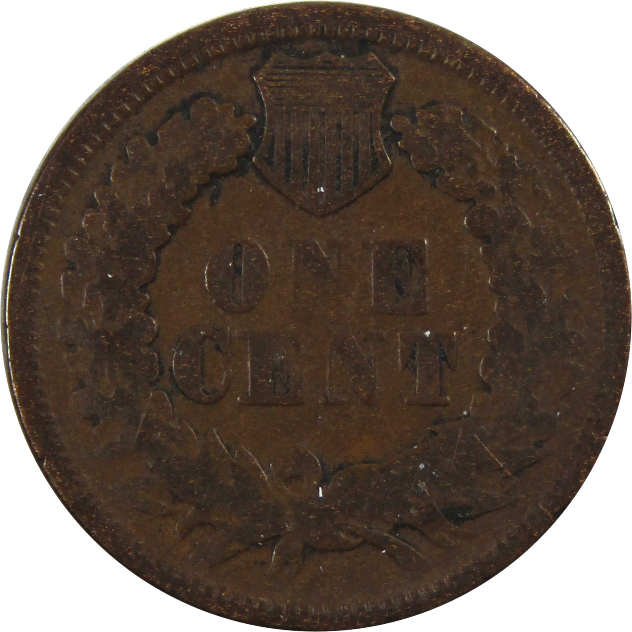 1866 Indian Head Cent G Good Penny 1c Coin SKU:I4949