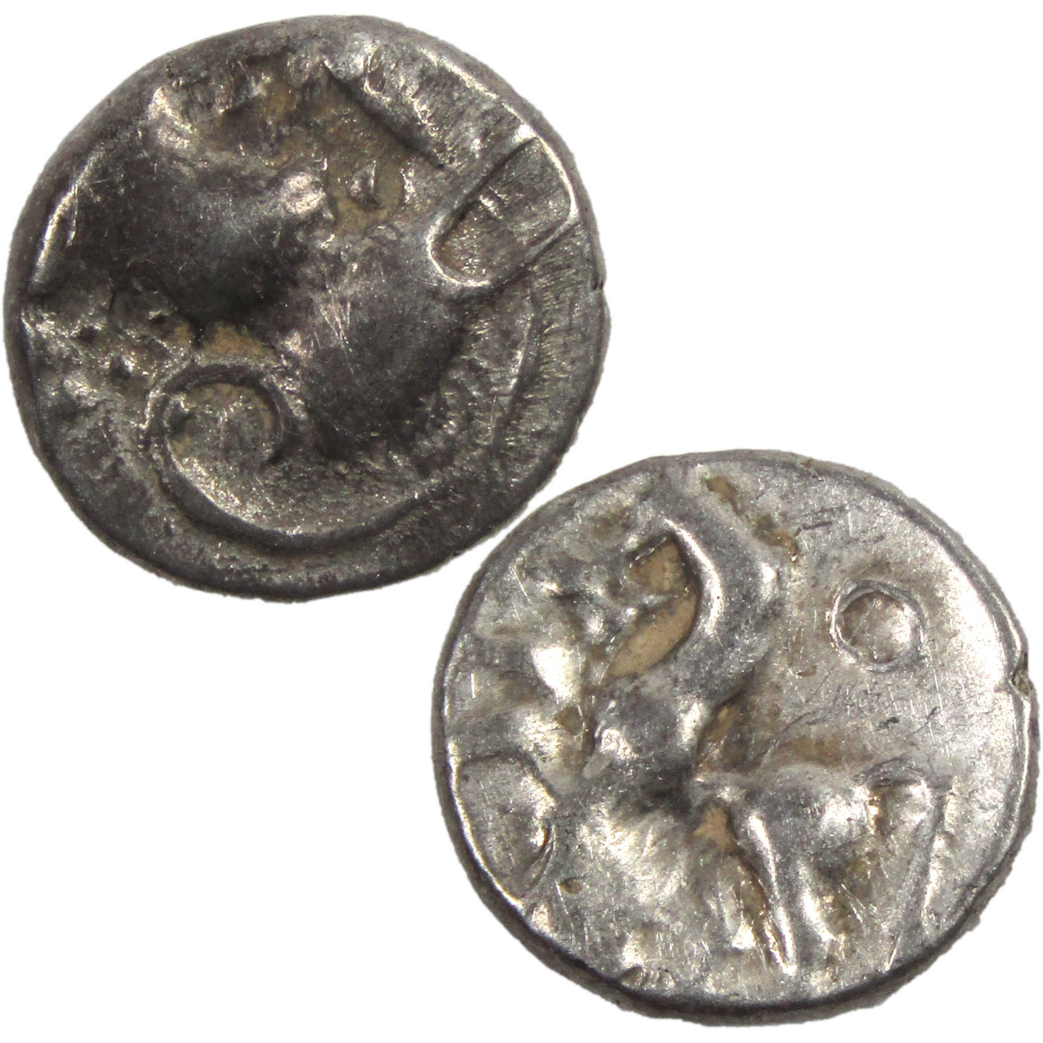 100-50 BC Sequani Quinarius VF Silver Ancient Gaulish Coin SKU:I5967