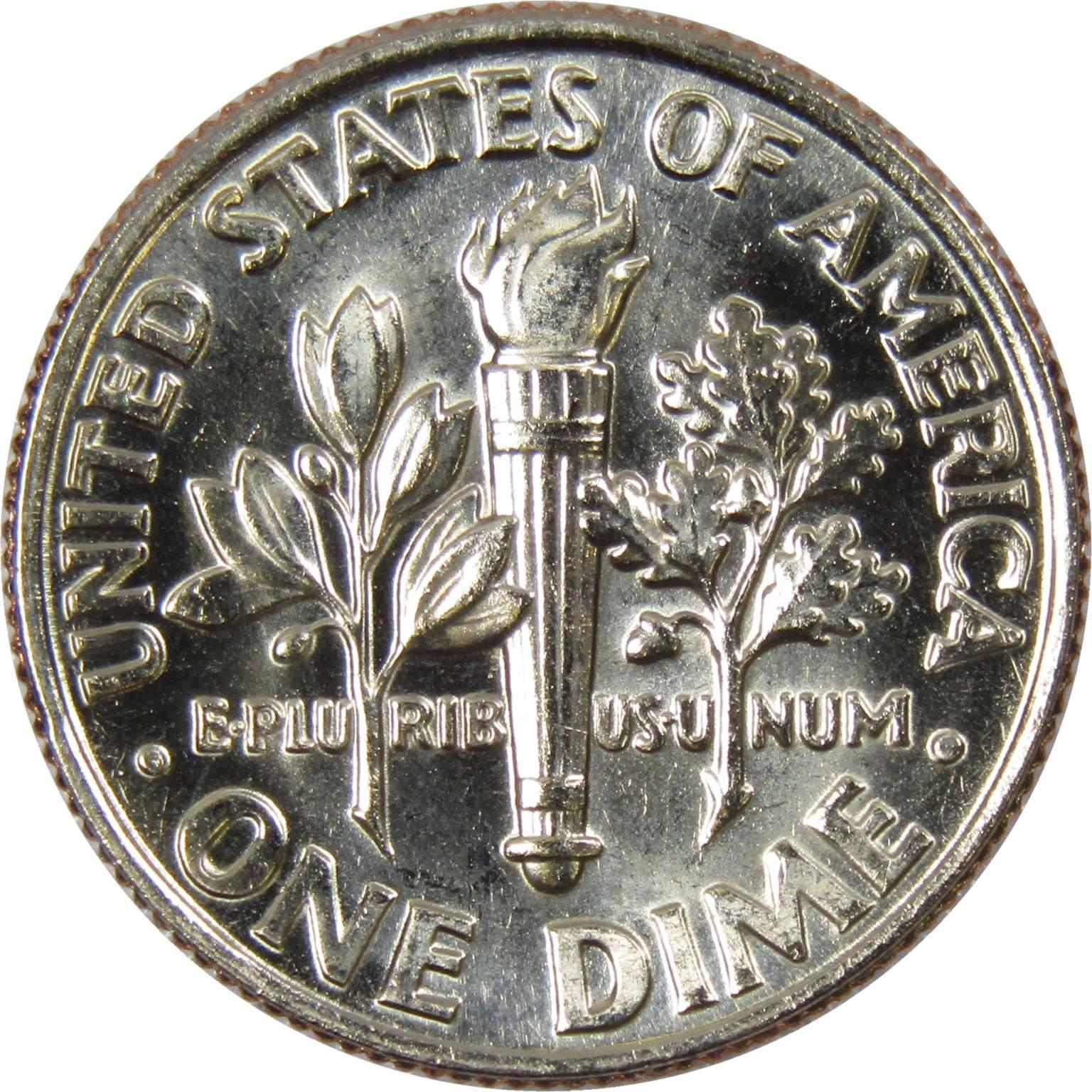 1990 P Roosevelt Dime BU Uncirculated Mint State 10c US Coin Collectible