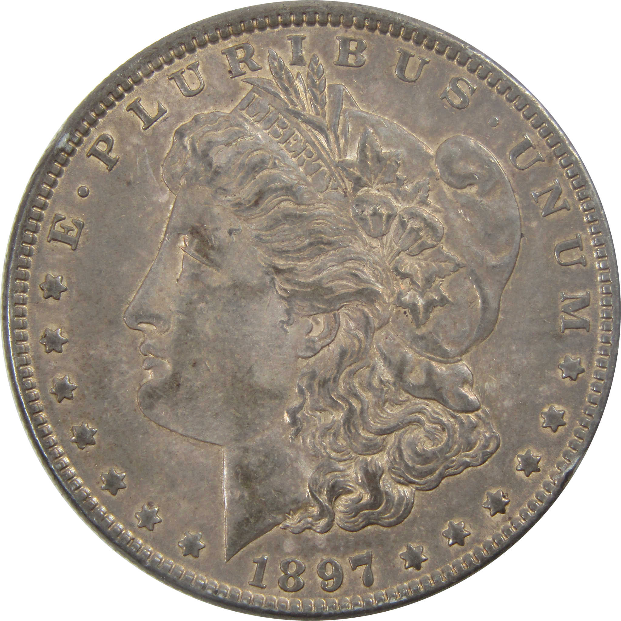 1897 Morgan Dollar XF EF Extremely Fine 90% Silver $1 Coin SKU:I5546 - Morgan coin - Morgan silver dollar - Morgan silver dollar for sale - Profile Coins &amp; Collectibles