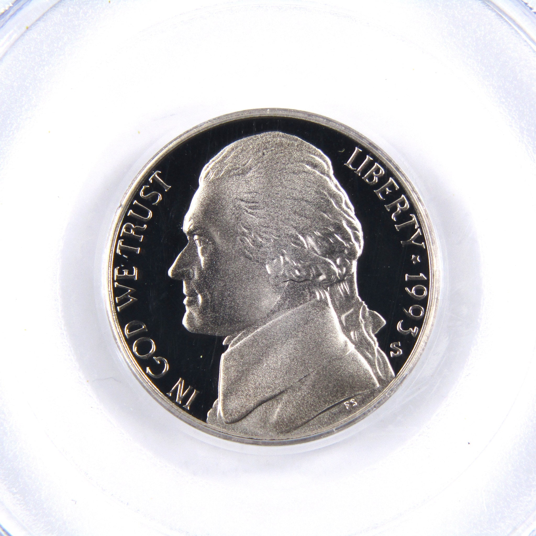 1993 S Jefferson Nickel 5 Cent Piece PR 69 DCAM PCGS Proof SKU:CPC2381