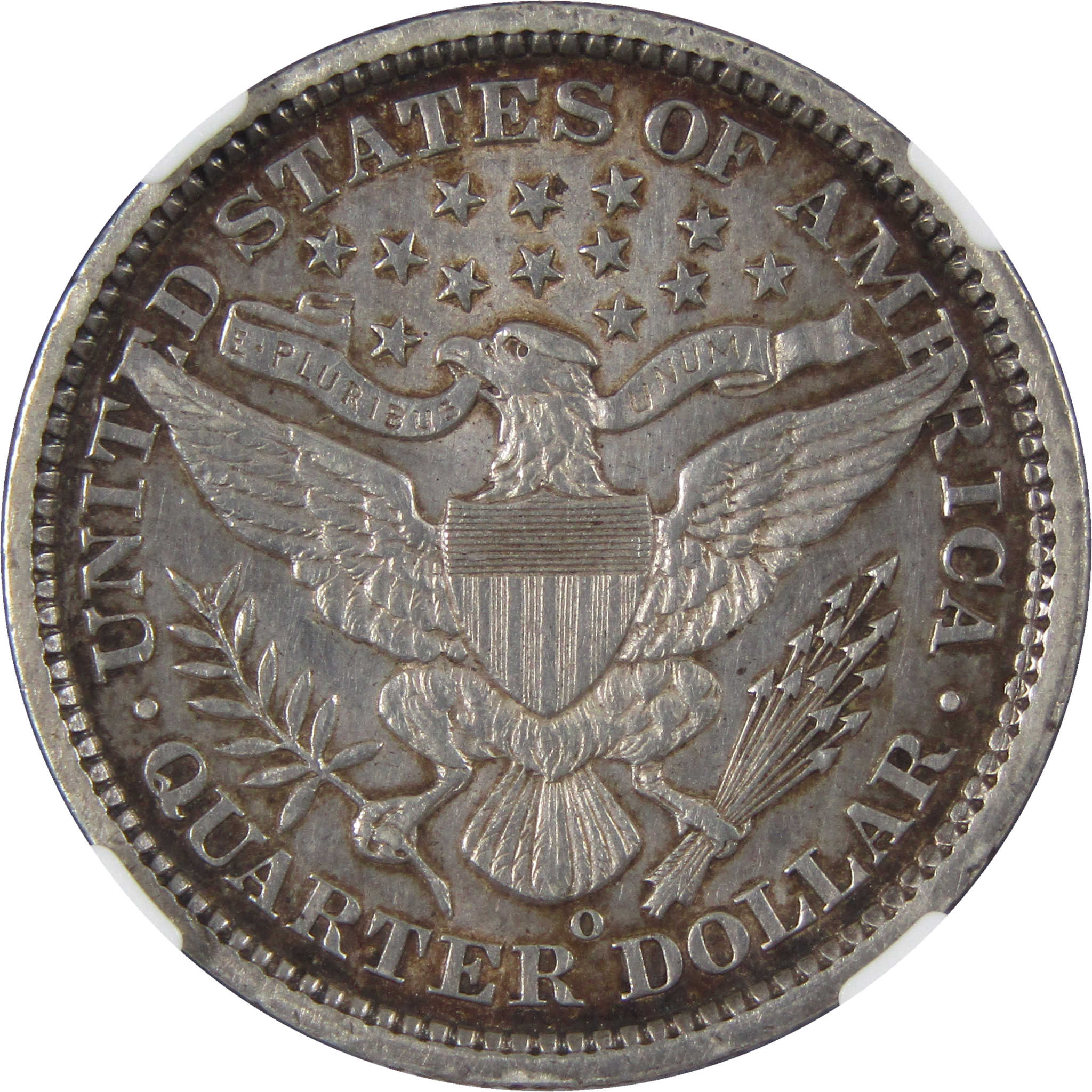 1896 O Barber Quarter About Uncirculated Details NGC Silver SKU:I1047