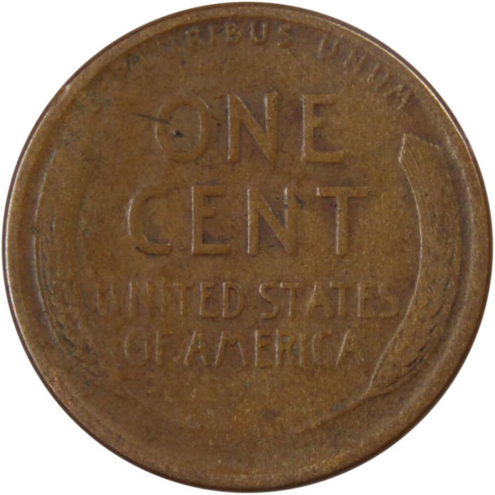 1919 S Lincoln Wheat Cent VG Very Good Bronze Penny 1c Coin Collectible
