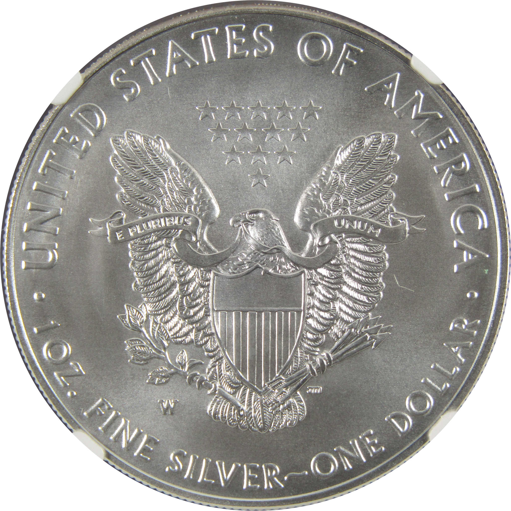2017 W American Eagle MS 70 NGC 1 oz .999 Silver $1 Unc SKU:CPC2940