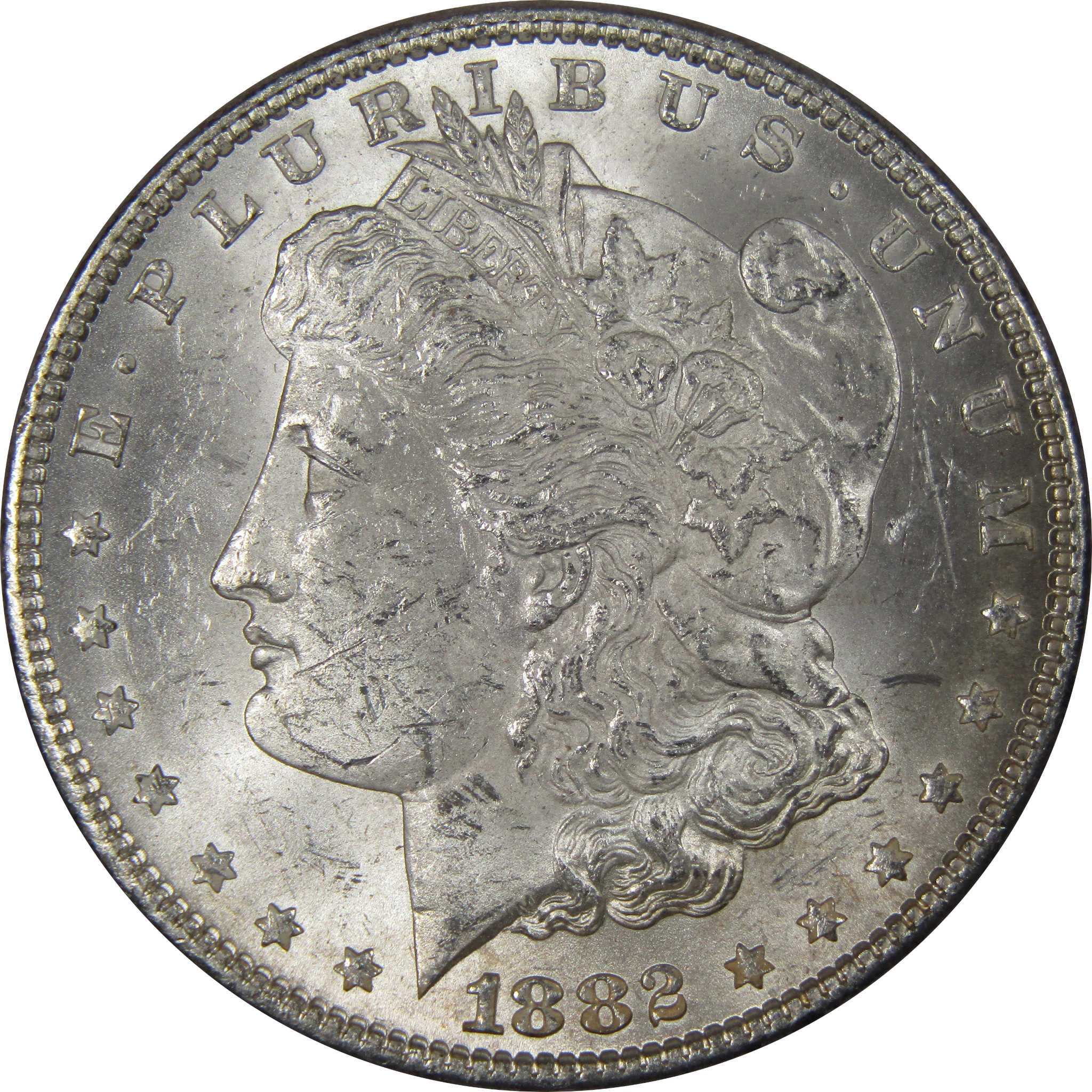 1882 Morgan Dollar BU Uncirculated Mint State 90% Silver SKU:IPC9675 - Morgan coin - Morgan silver dollar - Morgan silver dollar for sale - Profile Coins &amp; Collectibles