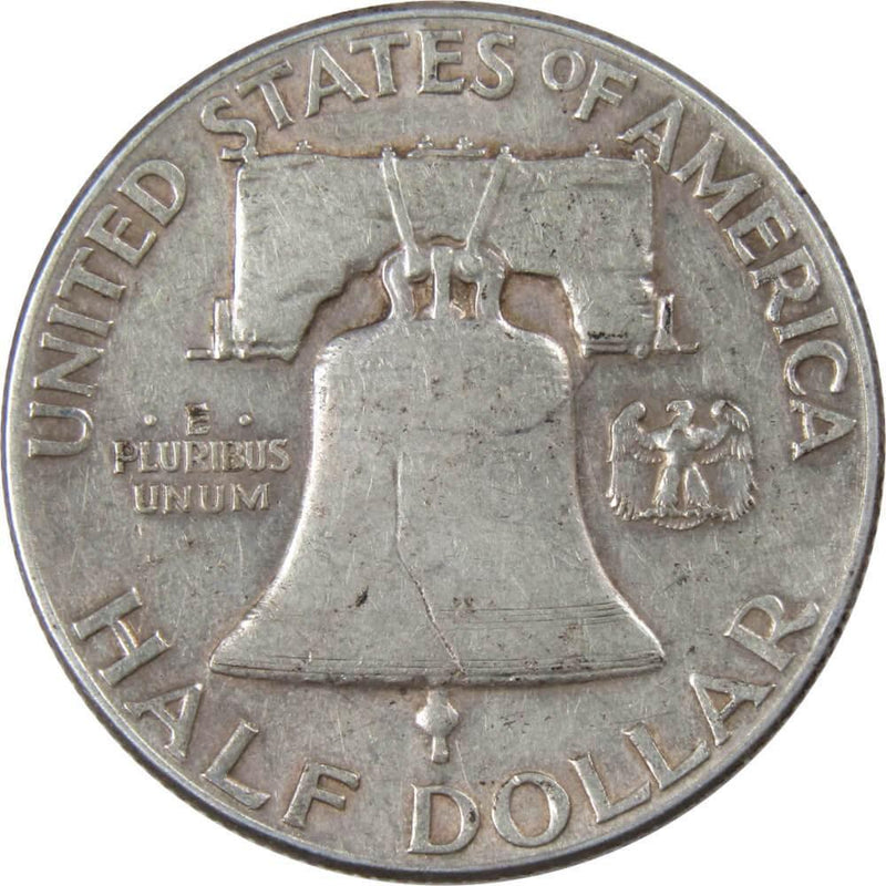 1948 Franklin Half Dollar VF Very Fine 90% Silver 50c US Coin Collectible - Franklin Half Dollar - Franklin half dollars - Franklin coins - Profile Coins &amp; Collectibles