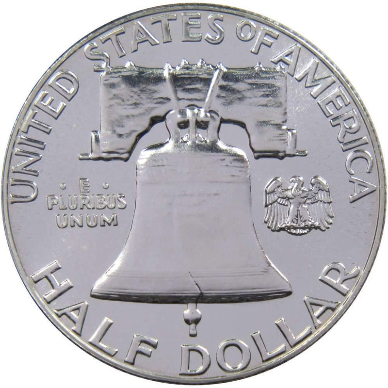 1961 Franklin Half Dollar Choice Proof 90% Silver 50c US Coin Collectible - Franklin Half Dollar - Franklin half dollars - Franklin coins - Profile Coins &amp; Collectibles
