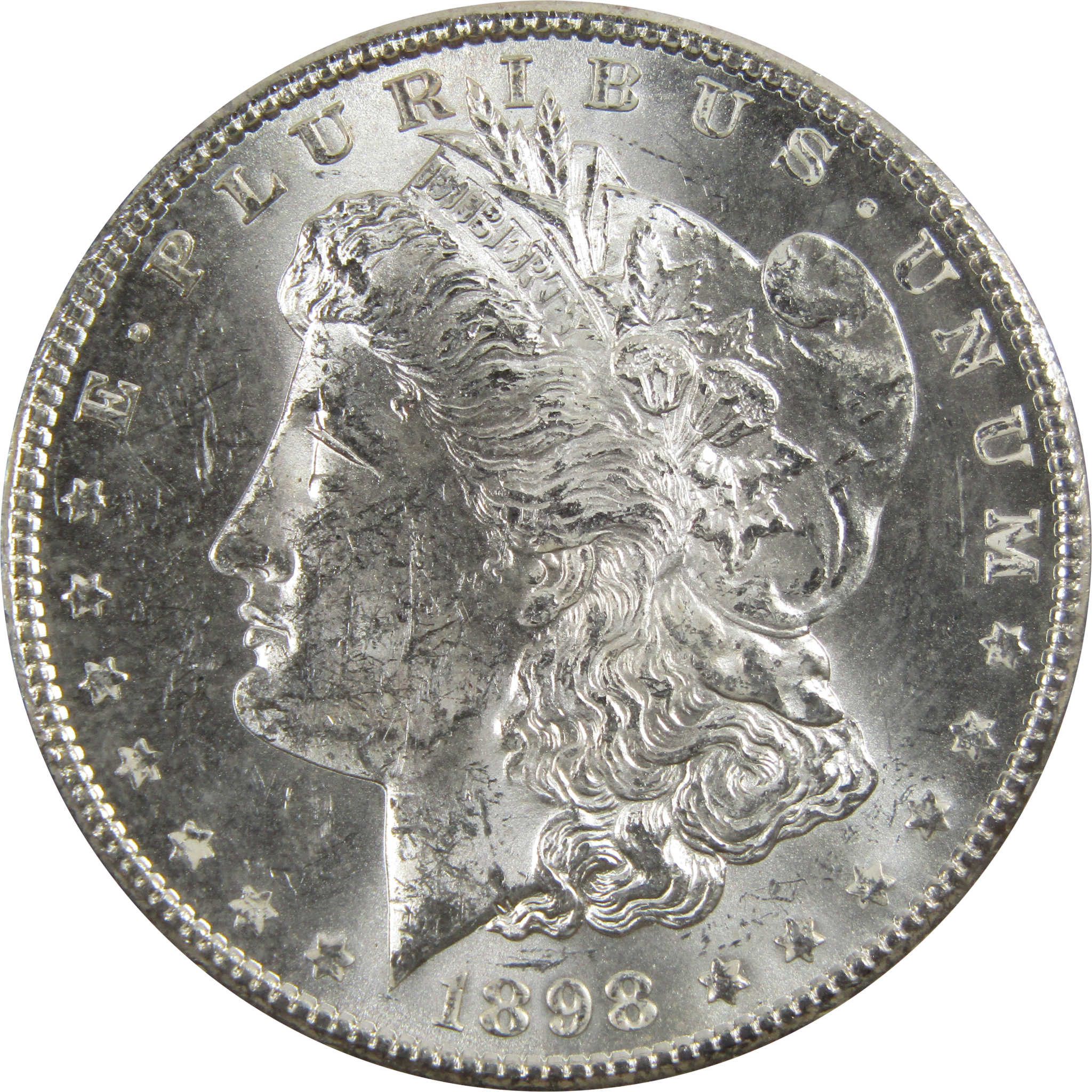 1898 O Morgan Dollar BU Uncirculated 90% Silver $1 Coin SKU:I5274 - Morgan coin - Morgan silver dollar - Morgan silver dollar for sale - Profile Coins &amp; Collectibles