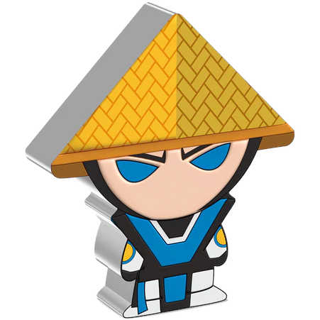 Mortal Kombat Klassic Raiden Chibi 1oz Silver Coin 2022 Niue SKU:OPC74