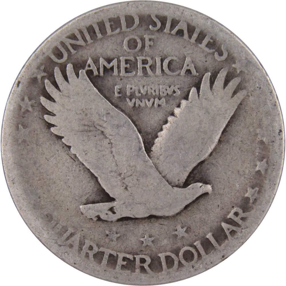 1926 Standing Liberty Quarter G Good 90% Silver 25c US Type Coin Collectible