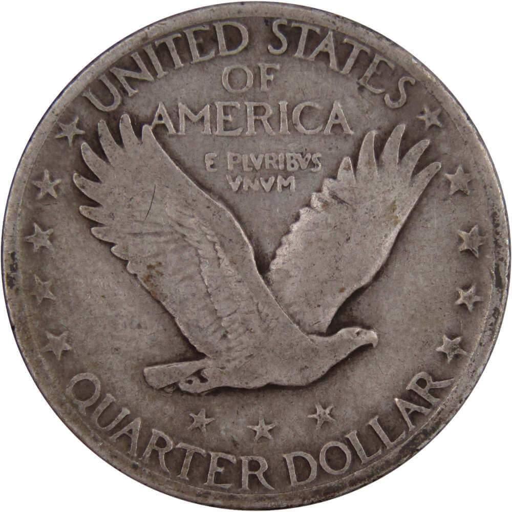 1930 Standing Liberty Quarter VG Very Good 90% Silver 25c US Type Coin