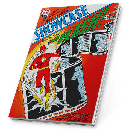 DC COMIX Showcase #4 The Flash Silver $2 Proof 2022 Niue COA SKU:OPC76