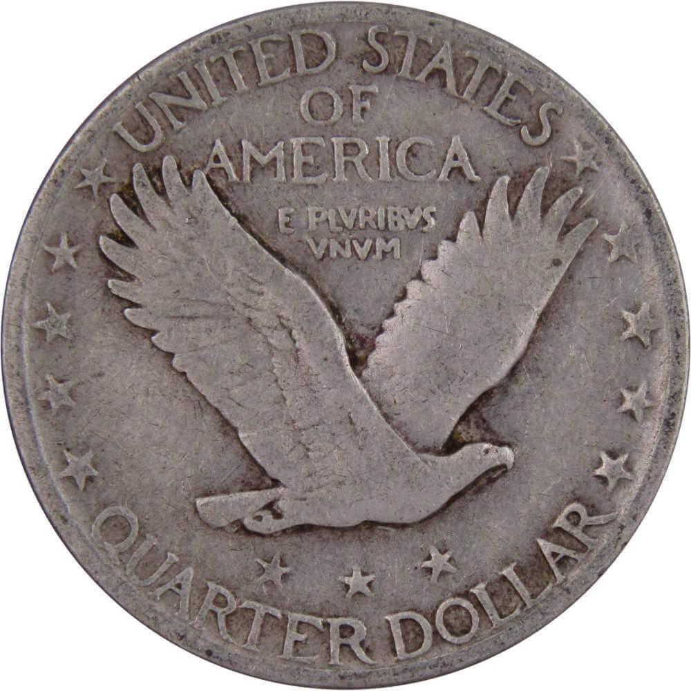 1930 S Standing Liberty Quarter VG Very Good 90% Silver 25c US Type Coin