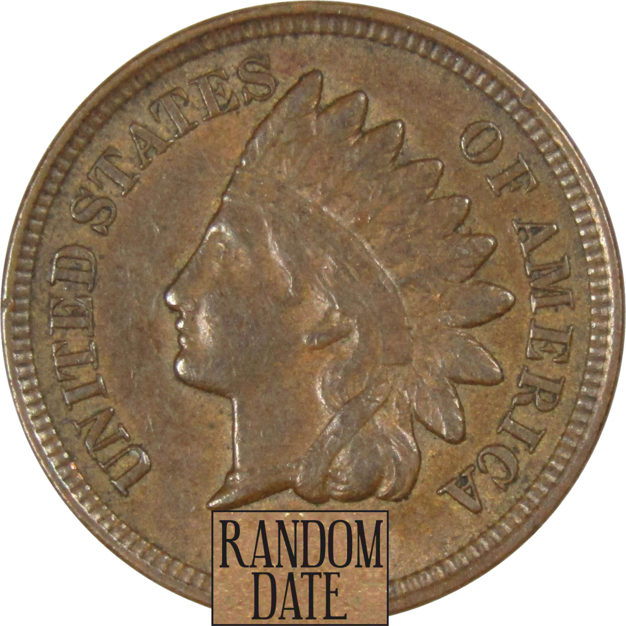 Indian Head Cent XF EF Extremely Fine Random Date Bronze Penny 1c Coin