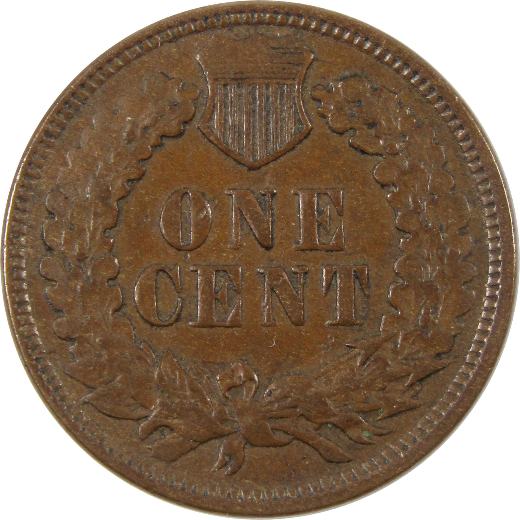 1872 Indian Head Cent XF EF Extremely Fine Penny 1c Coin SKU:I7435