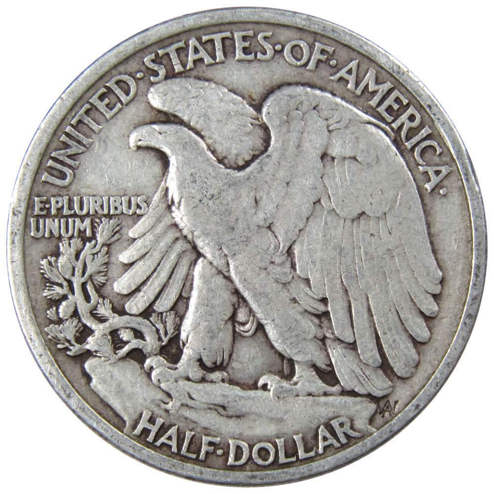 1934 Liberty Walking Half Dollar VG Very Good 90% Silver 50c US Coin Collectible