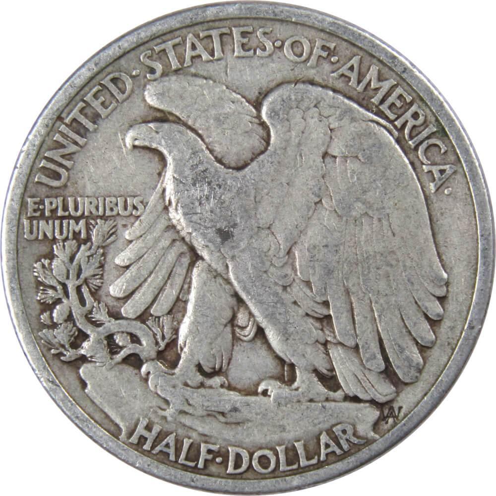 1936 Liberty Walking Half Dollar F Fine 90% Silver 50c US Coin Collectible