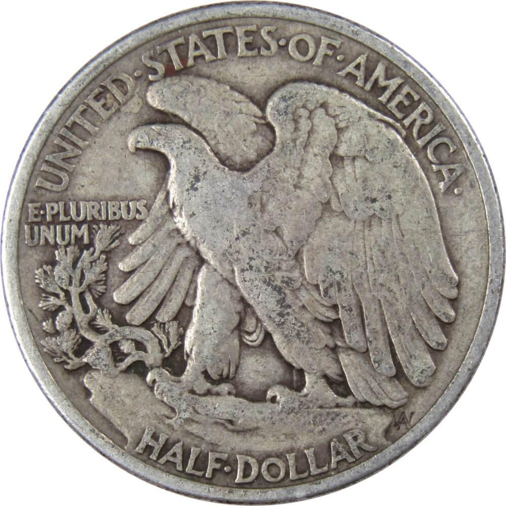 1936 Liberty Walking Half Dollar AG About Good 90% Silver 50c US Coin