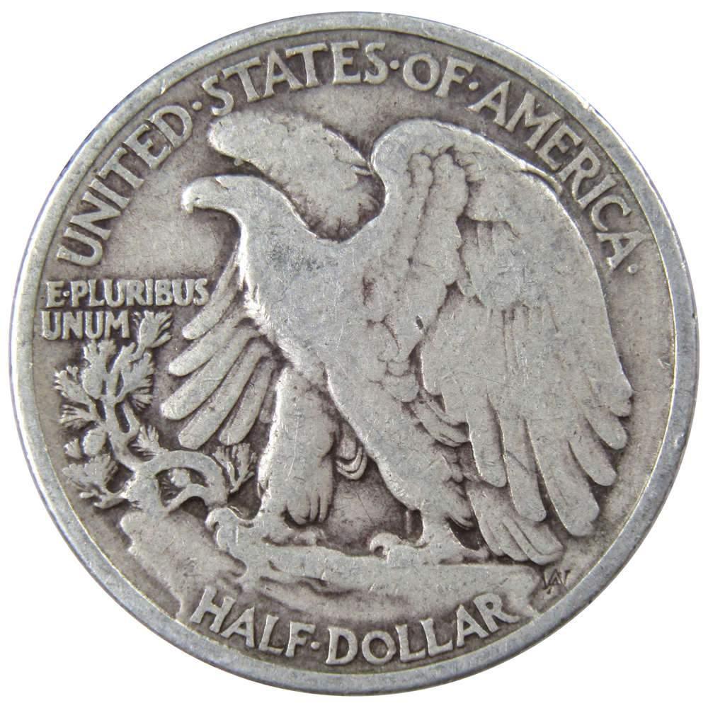 1937 Liberty Walking Half Dollar VG Very Good 90% Silver 50c US Coin Collectible