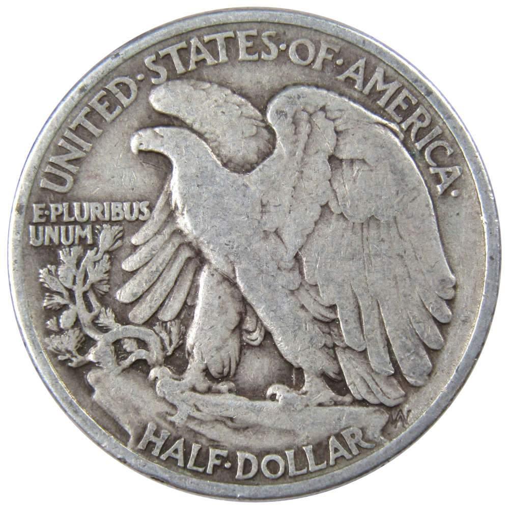 1938 Liberty Walking Half Dollar VG Very Good 90% Silver 50c US Coin Collectible