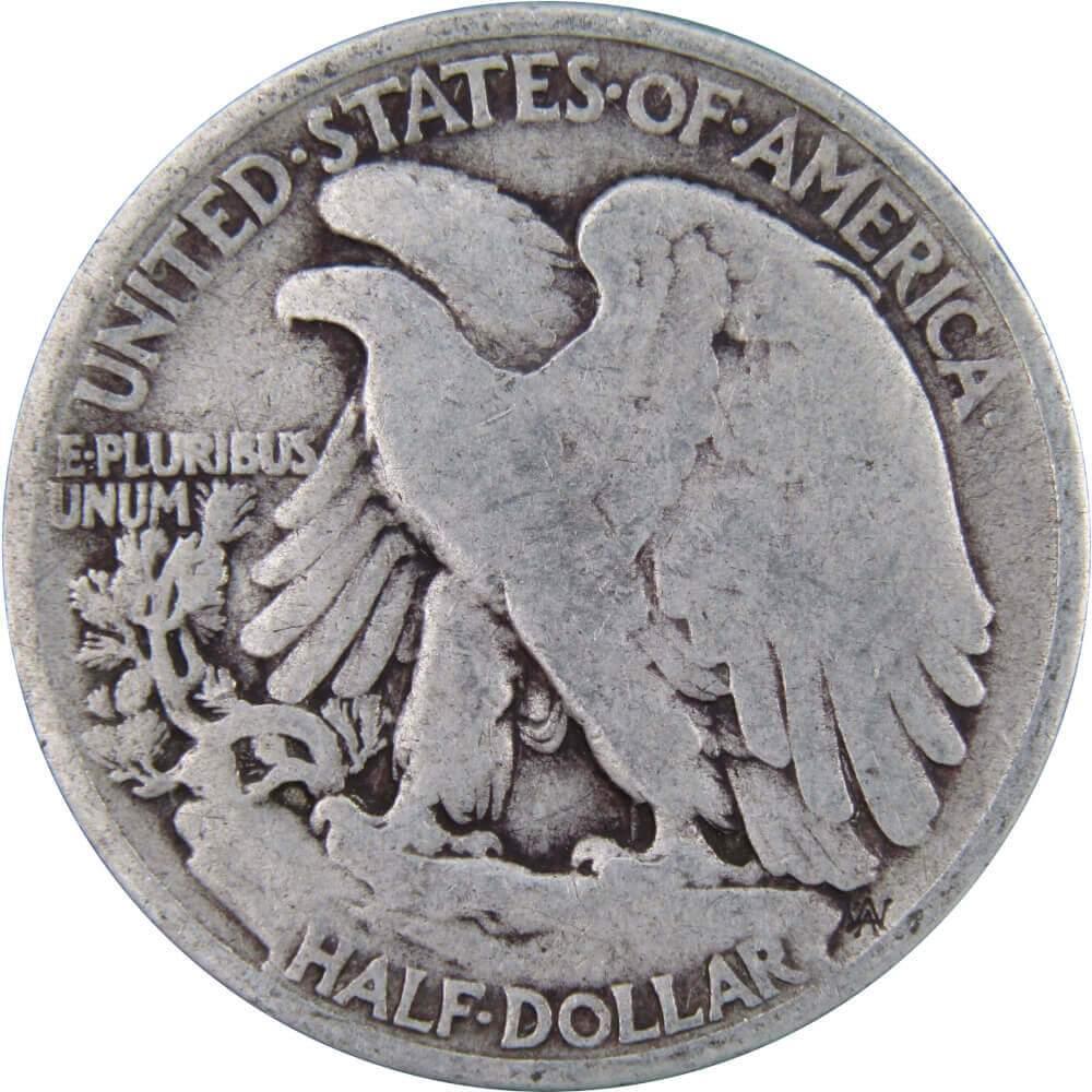 1938 Liberty Walking Half Dollar AG About Good 90% Silver 50c US Coin