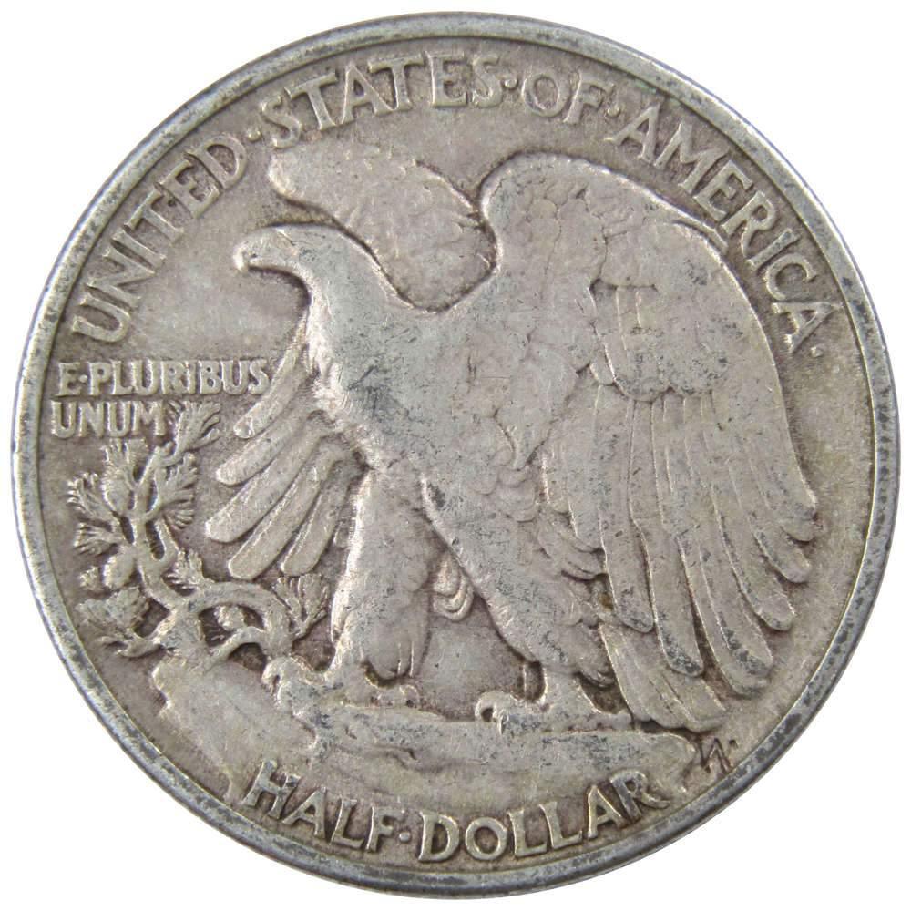 1939 Liberty Walking Half Dollar VF Very Fine 90% Silver 50c US Coin Collectible