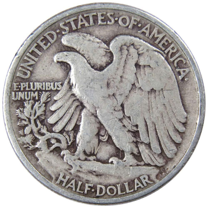 1940 Liberty Walking Half Dollar AG About Good 90% Silver 50c US Coin - Walking Liberty Half Dollars - Profile Coins &amp; Collectibles