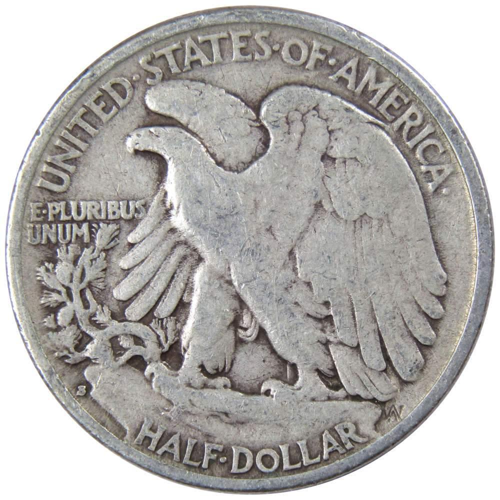 1941 S Liberty Walking Half Dollar VG Very Good 90% Silver 50c US Coin