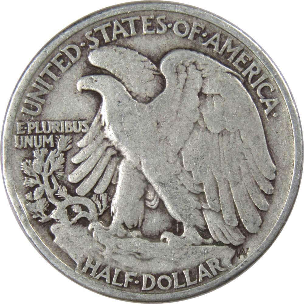 1942 Liberty Walking Half Dollar VG Very Good 90% Silver 50c US Coin Collectible