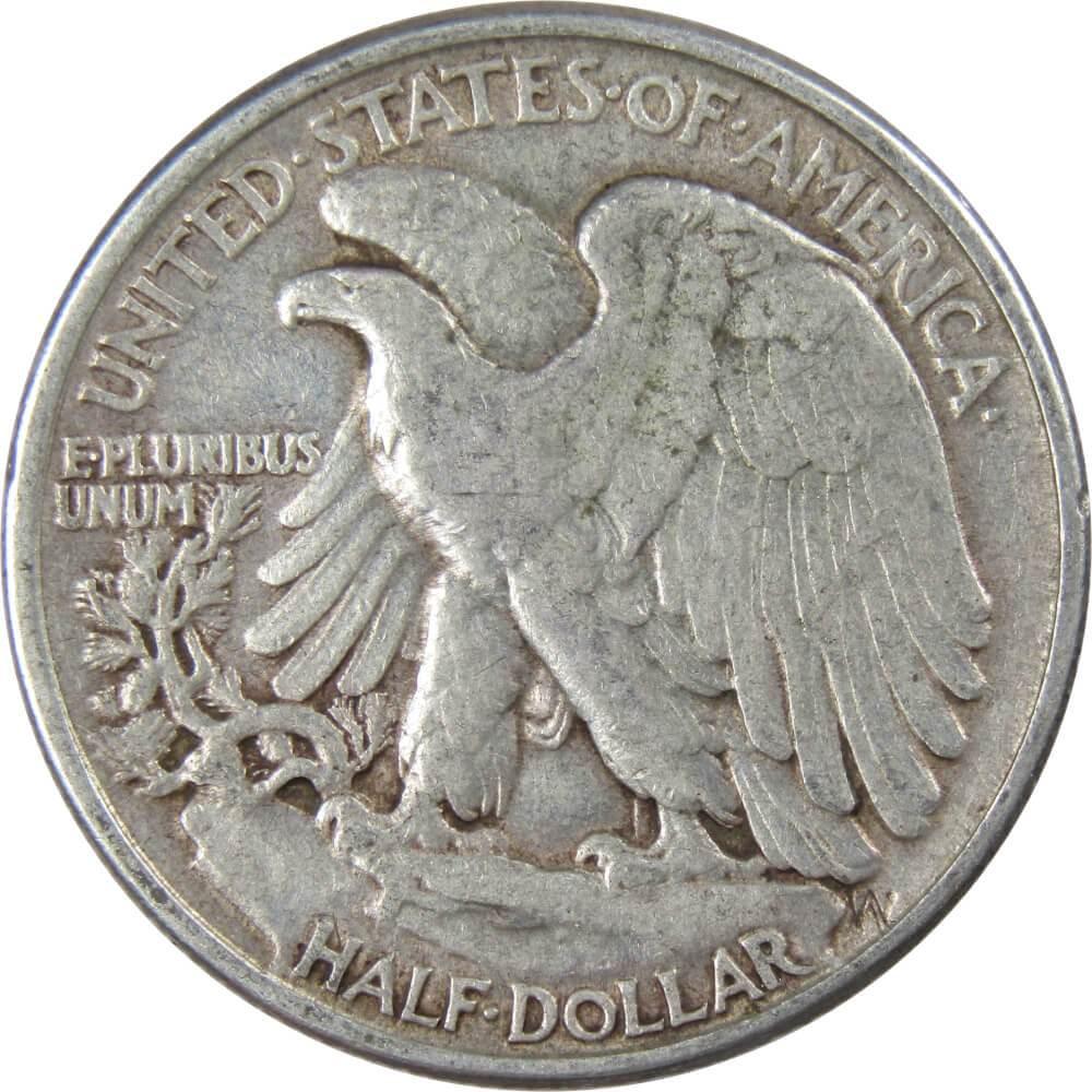 1942 Liberty Walking Half Dollar VF Very Fine 90% Silver 50c US Coin Collectible