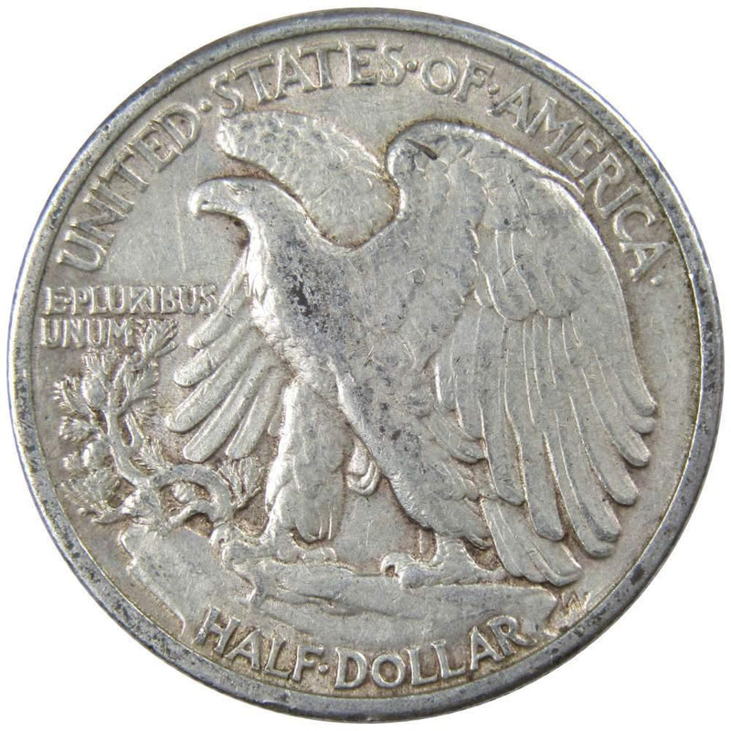 1942 Liberty Walking Half Dollar XF EF Extremely Fine 90% Silver 50c US Coin - Walking Liberty Half Dollars - Profile Coins &amp; Collectibles
