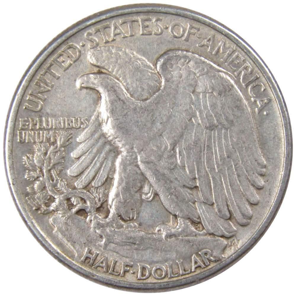 1943 Liberty Walking Half Dollar XF EF Extremely Fine 90% Silver 50c US Coin