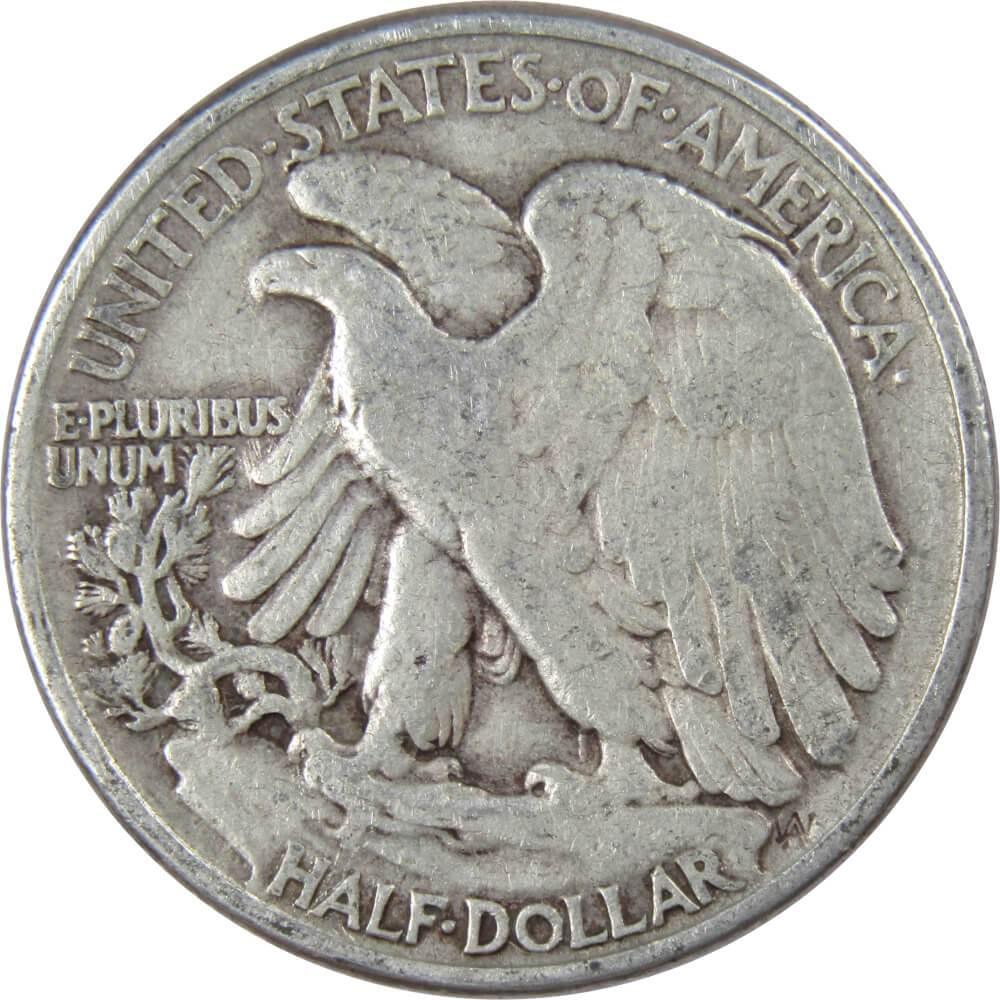 1944 Liberty Walking Half Dollar VG Very Good 90% Silver 50c US Coin Collectible