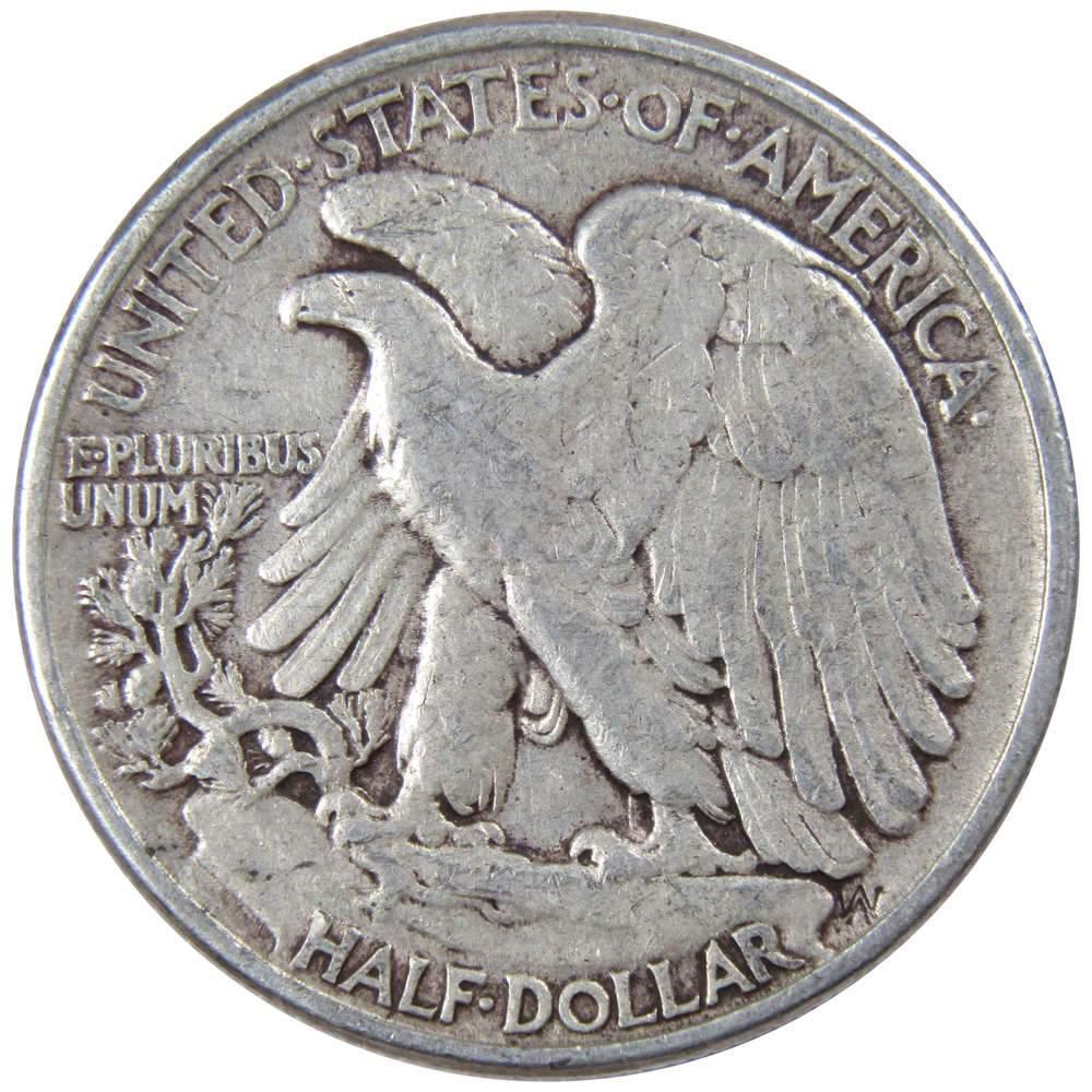 1944 Liberty Walking Half Dollar AG About Good 90% Silver 50c US Coin