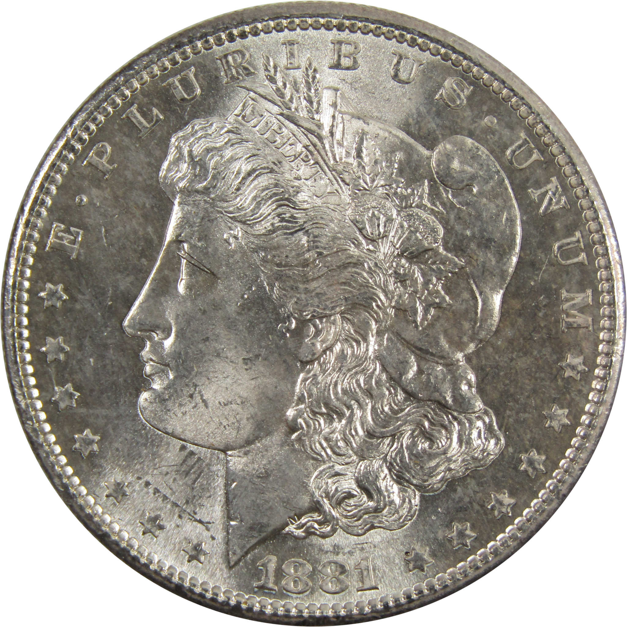 1881 S Morgan Dollar BU Uncirculated 90% Silver $1 Coin SKU:I5309 - Morgan coin - Morgan silver dollar - Morgan silver dollar for sale - Profile Coins &amp; Collectibles