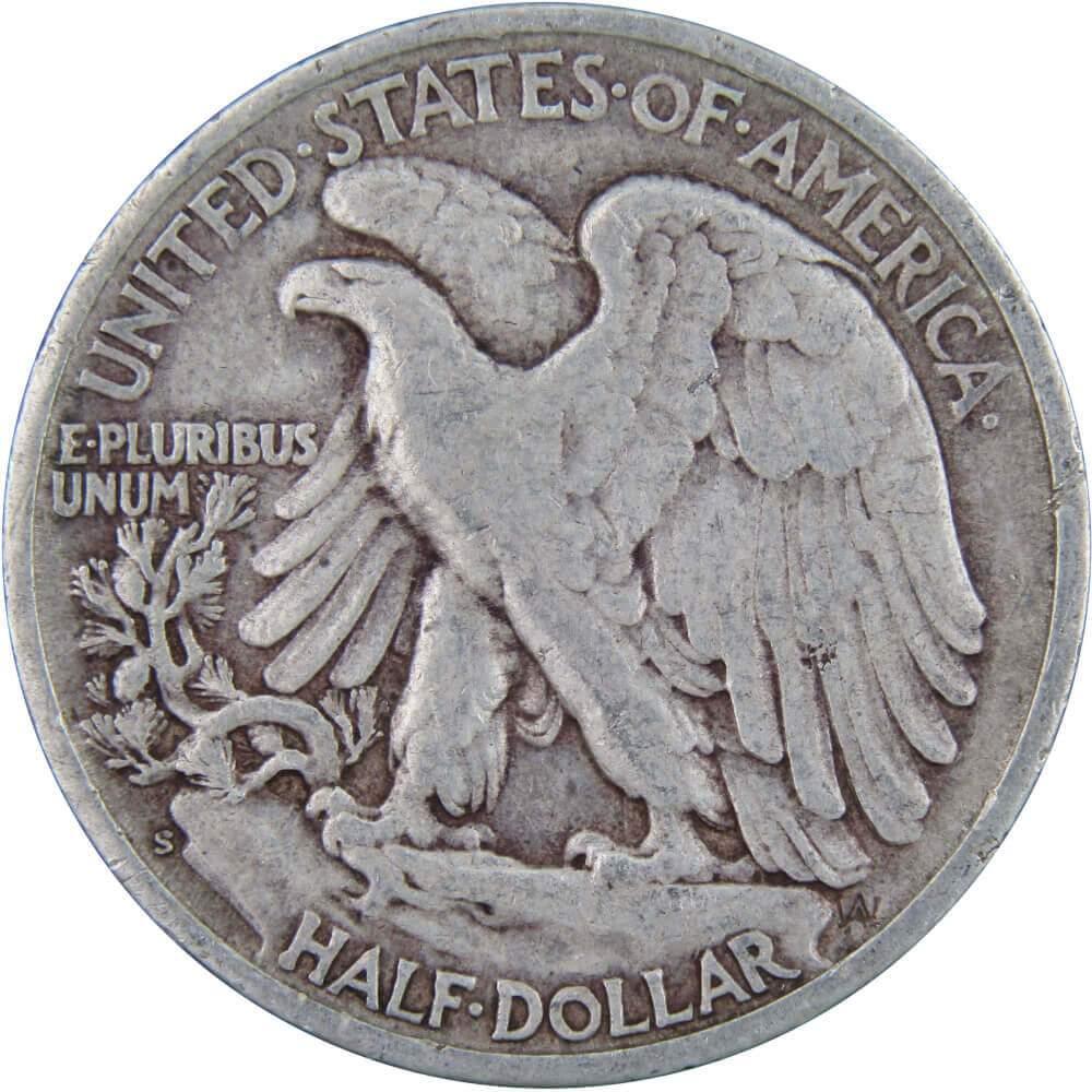 1945 S Liberty Walking Half Dollar VF Very Fine 90% Silver 50c US Coin