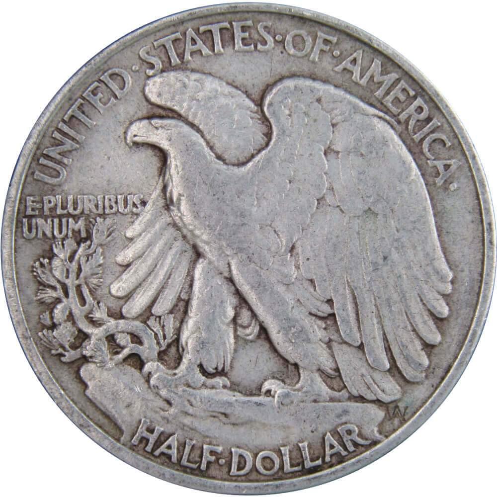 1947 Liberty Walking Half Dollar AG About Good 90% Silver 50c US Coin