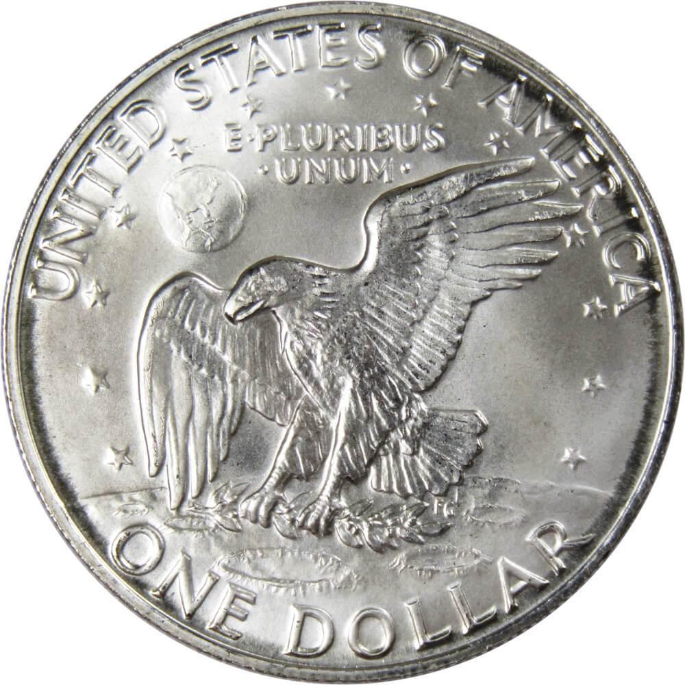 1973 S Eisenhower Dollar BU Uncirculated Mint State 40 Silver IKE 1