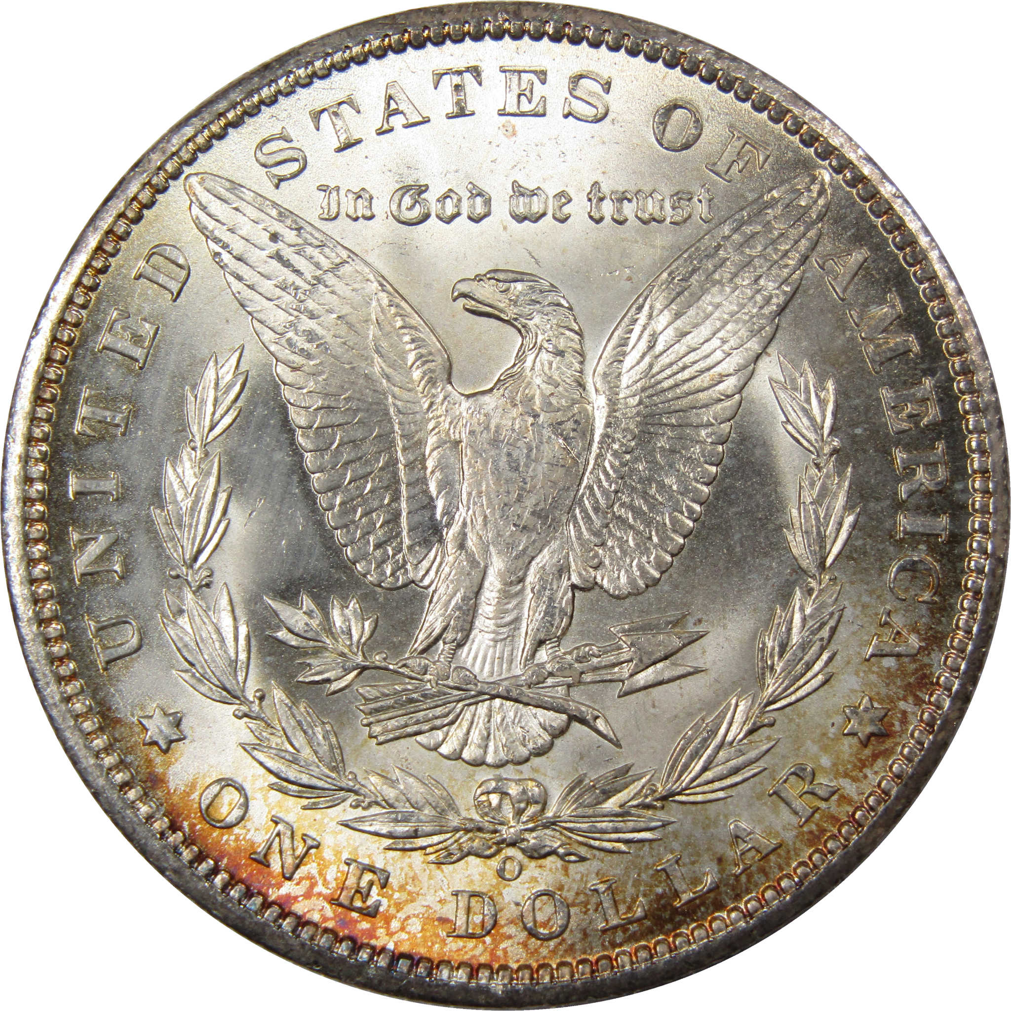 1899 O Morgan Dollar BU Choice Uncirculated Silver Toned SKU:I1272