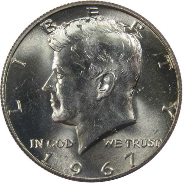 1967 Kennedy Half Dollar BU Uncirculated Mint State 40% Silver 50c US Coin - Kennedy Half Dollars - JFK Half Dollar - Kennedy Coins - Profile Coins &amp; Collectibles