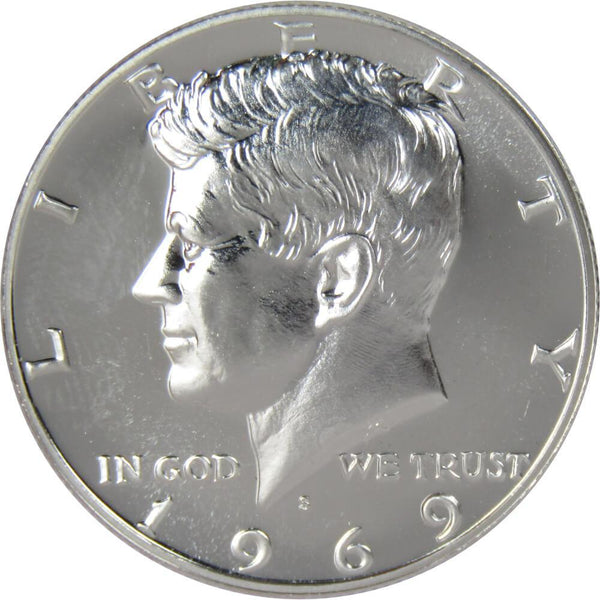 1969 S Kennedy Half Dollar Choice Proof 40% Silver 50c US Coin Collectible - Kennedy Half Dollars - JFK Half Dollar - Kennedy Coins - Profile Coins &amp; Collectibles