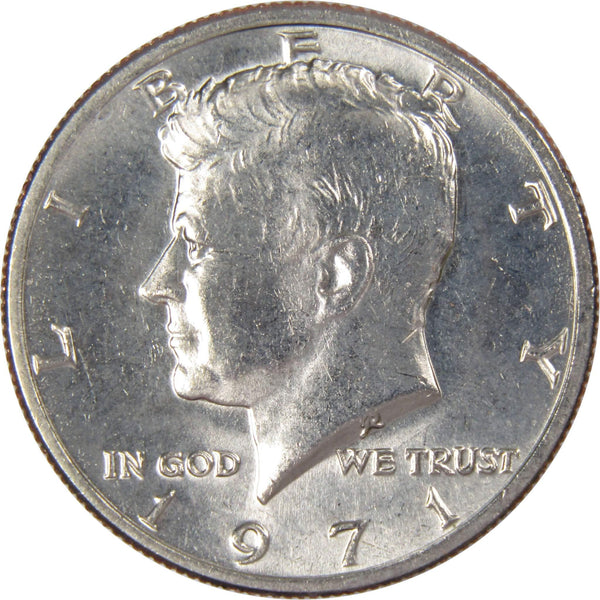 1971 Kennedy Half Dollar BU Uncirculated Mint State 50c US Coin Collectible - Profile Coins & Collectibles 