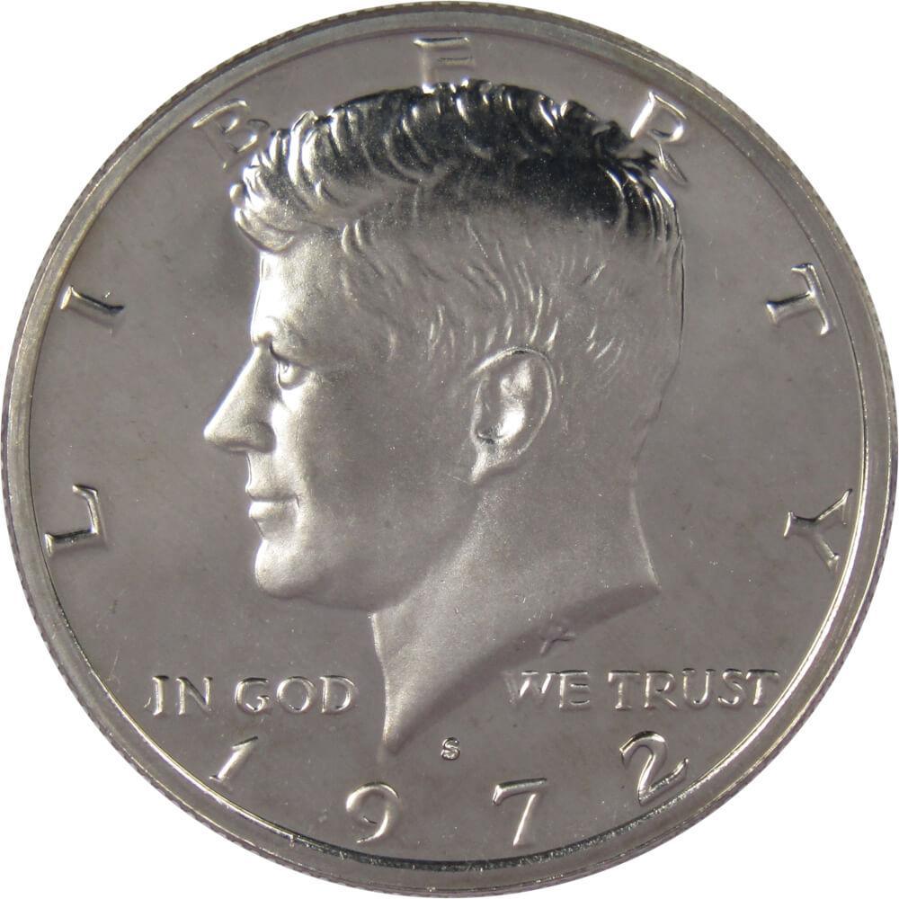 1972 S Kennedy Half Dollar Choice Proof 50c US Coin Collectible